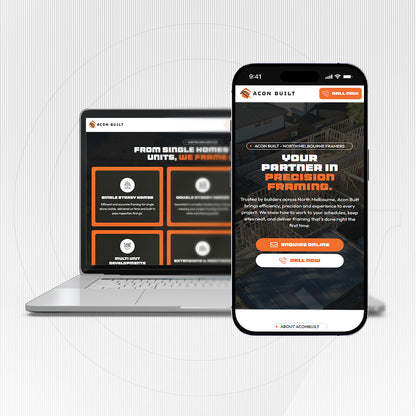 Single Page Website | Rolling Landing Page