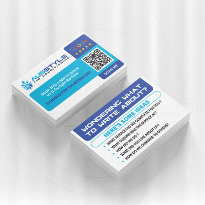 Review Cards | Design & Print