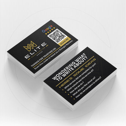 Review Cards | Design & Print