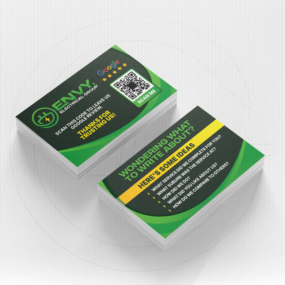 Review Cards | Design & Print