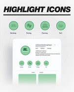 Social Media Highlight Icons