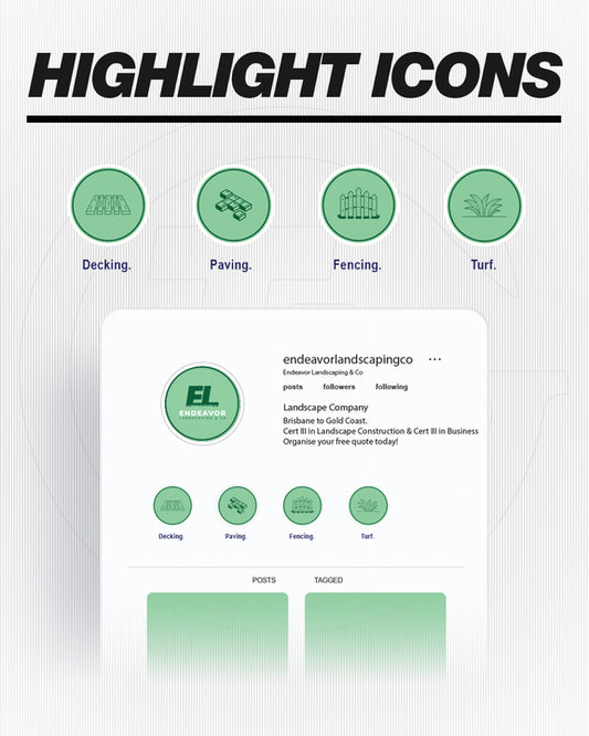 Social Media Highlight Icons